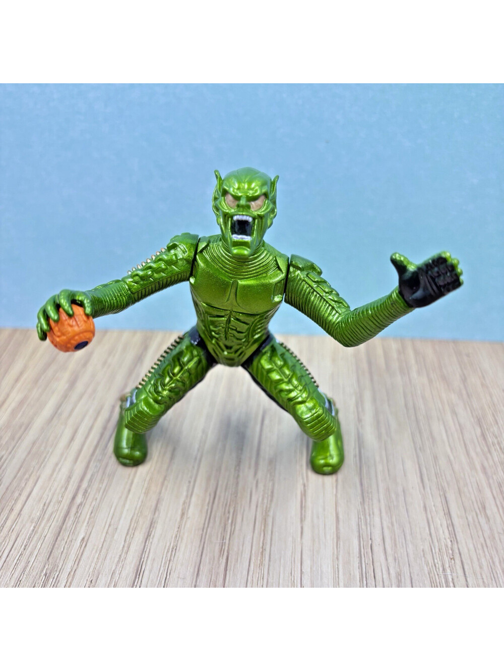 2002 GREEN GOBLIN Action Figure Spider-Man Movie Marvel Original 6”